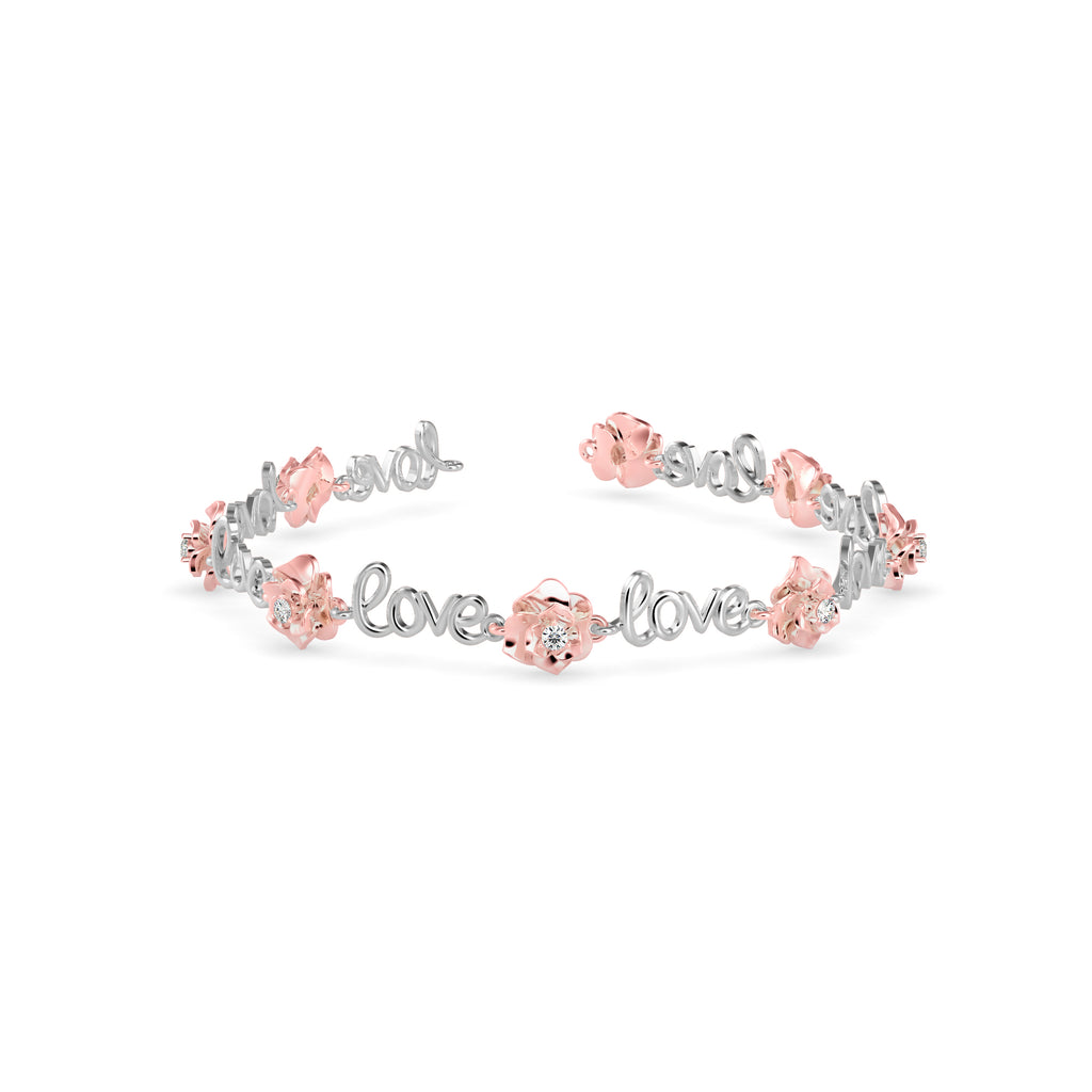 Magic Blossoms Of Love Diamond Bracelet