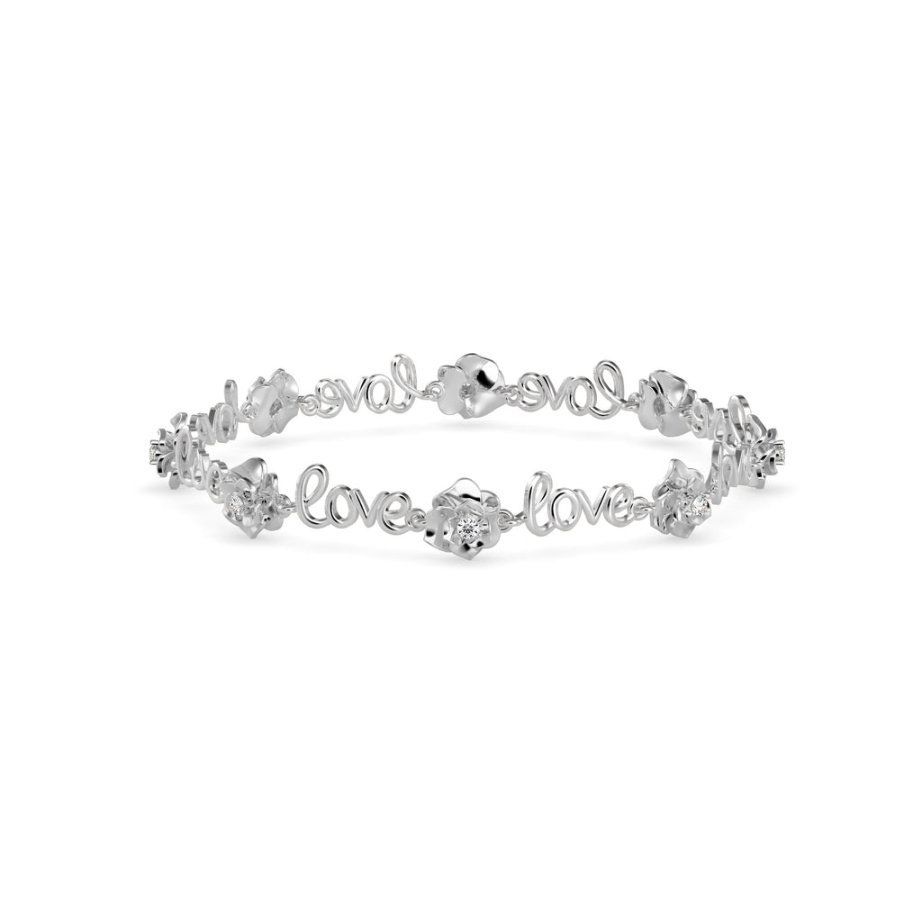 Magic Blossoms Of Love Diamond Bracelet
