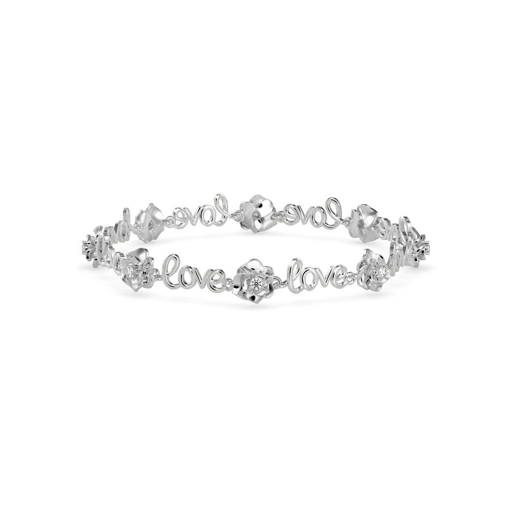 Magic Blossoms Of Love Diamond Bracelet