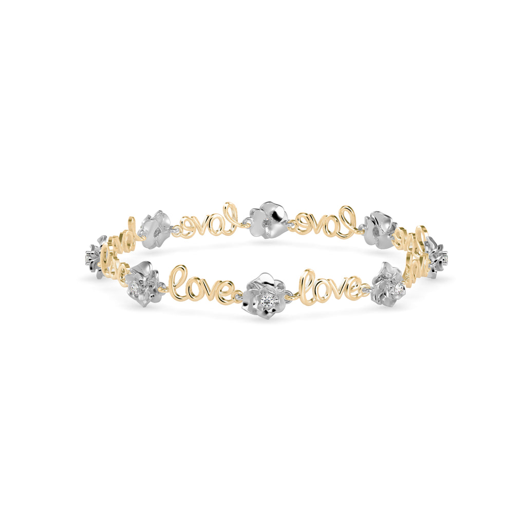 Magic Blossoms Of Love Diamond Bracelet