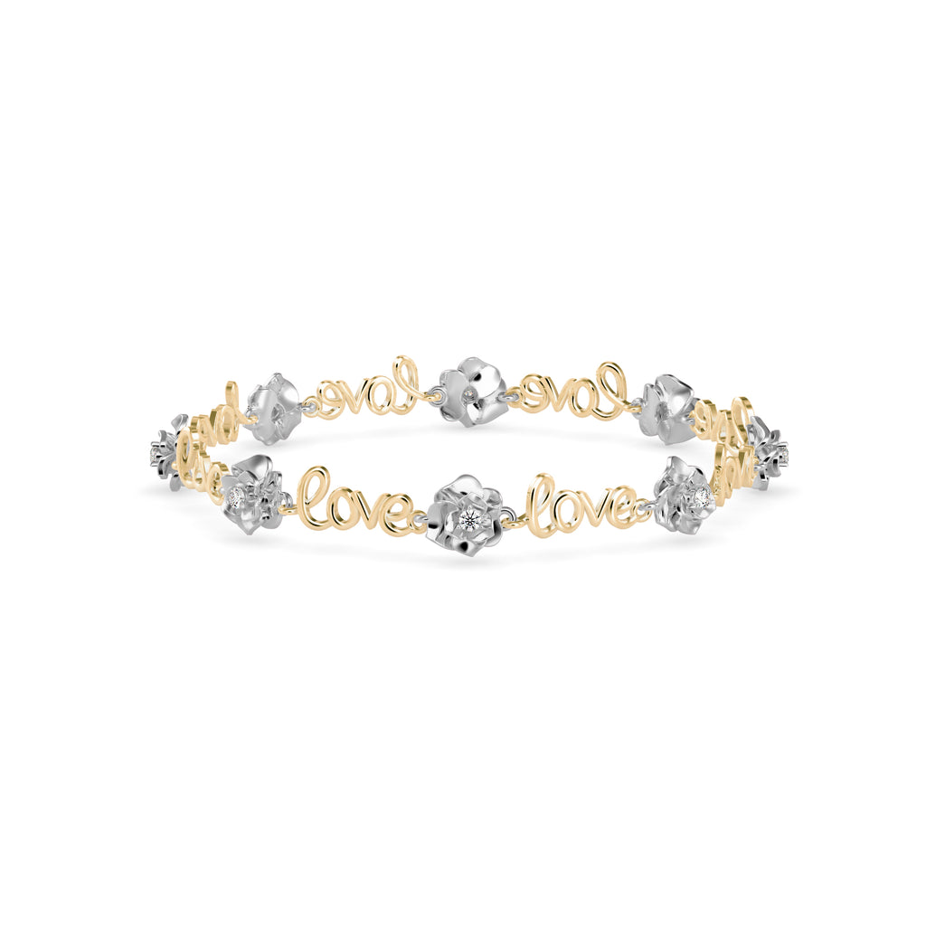 Magic Blossoms Of Love Diamond Bracelet