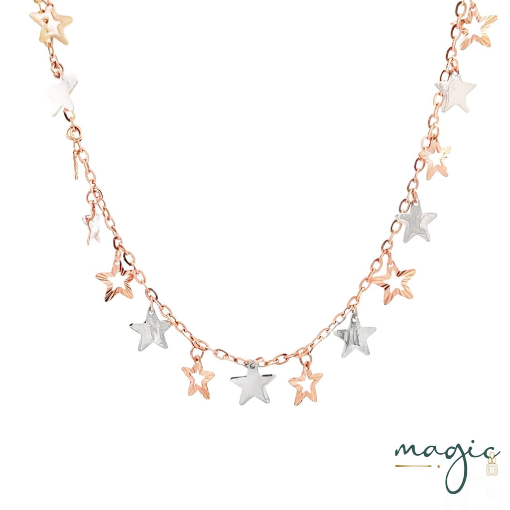 The twinkling stars Necklace