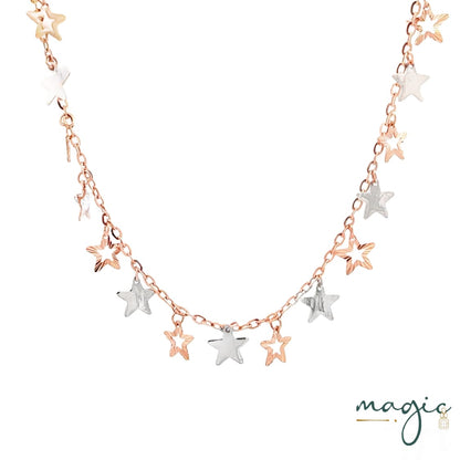 The twinkling stars Necklace