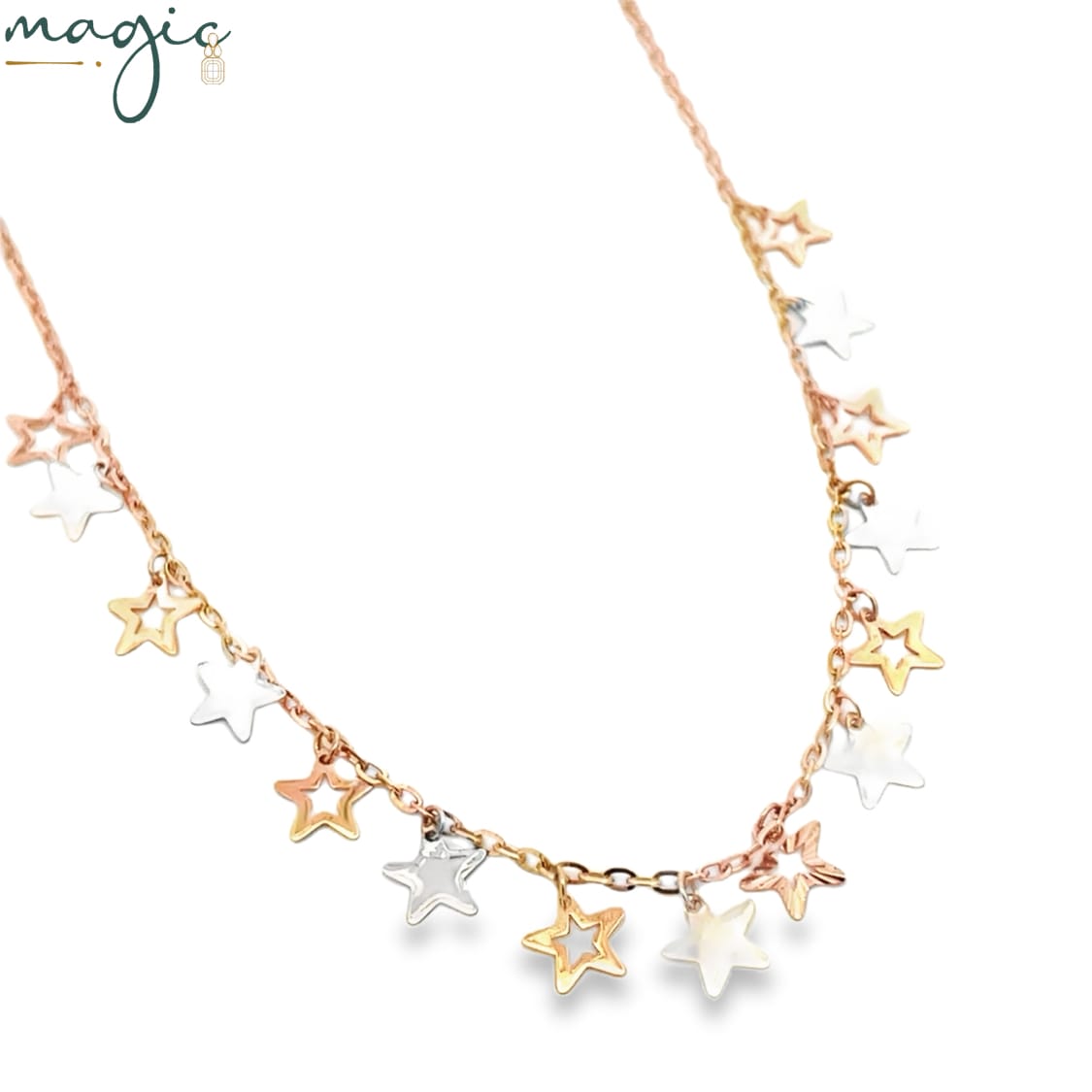 The twinkling stars Necklace