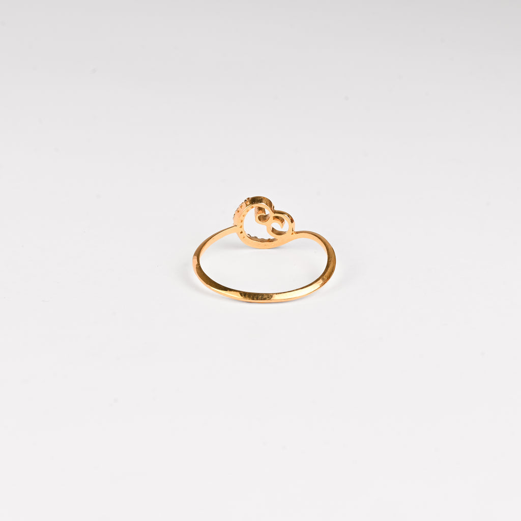 Magic Swirl Diamond Ring
