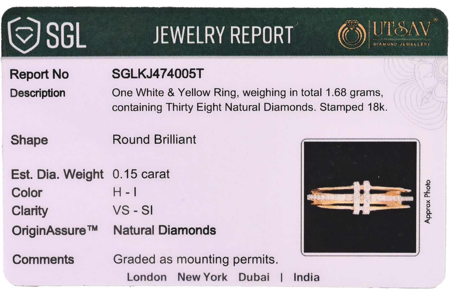 Magic Bliss of Devine Diamond Ring