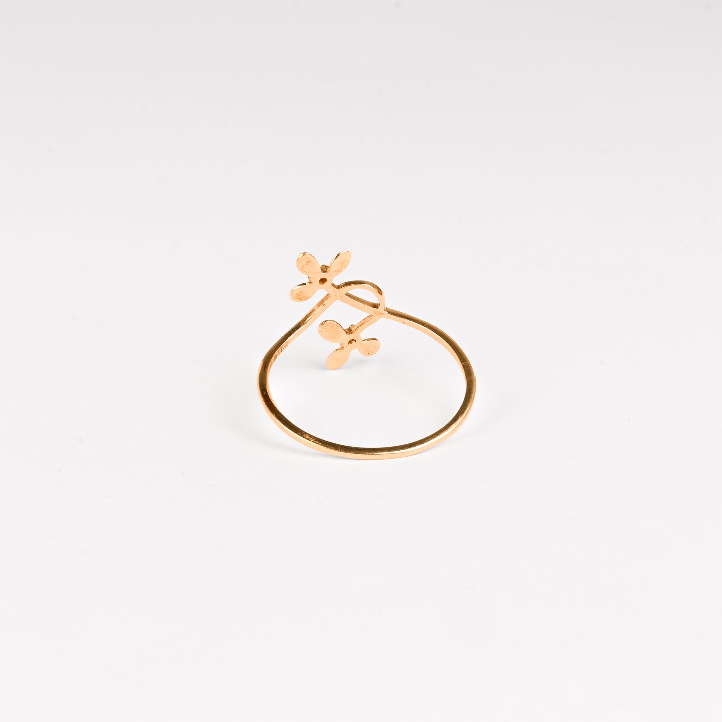 Magic Entangled Twinflower Ring