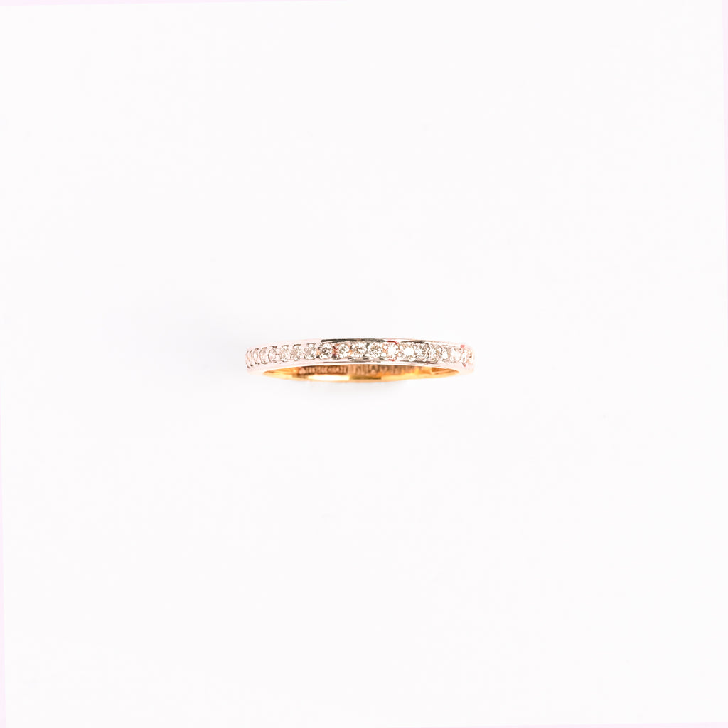 Magic Classic Diamond Studded Round Ring