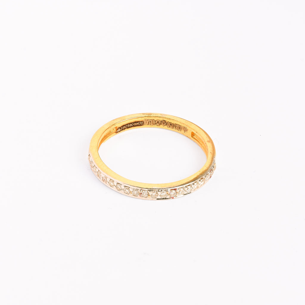 Magic Classic Diamond Studded Round Ring