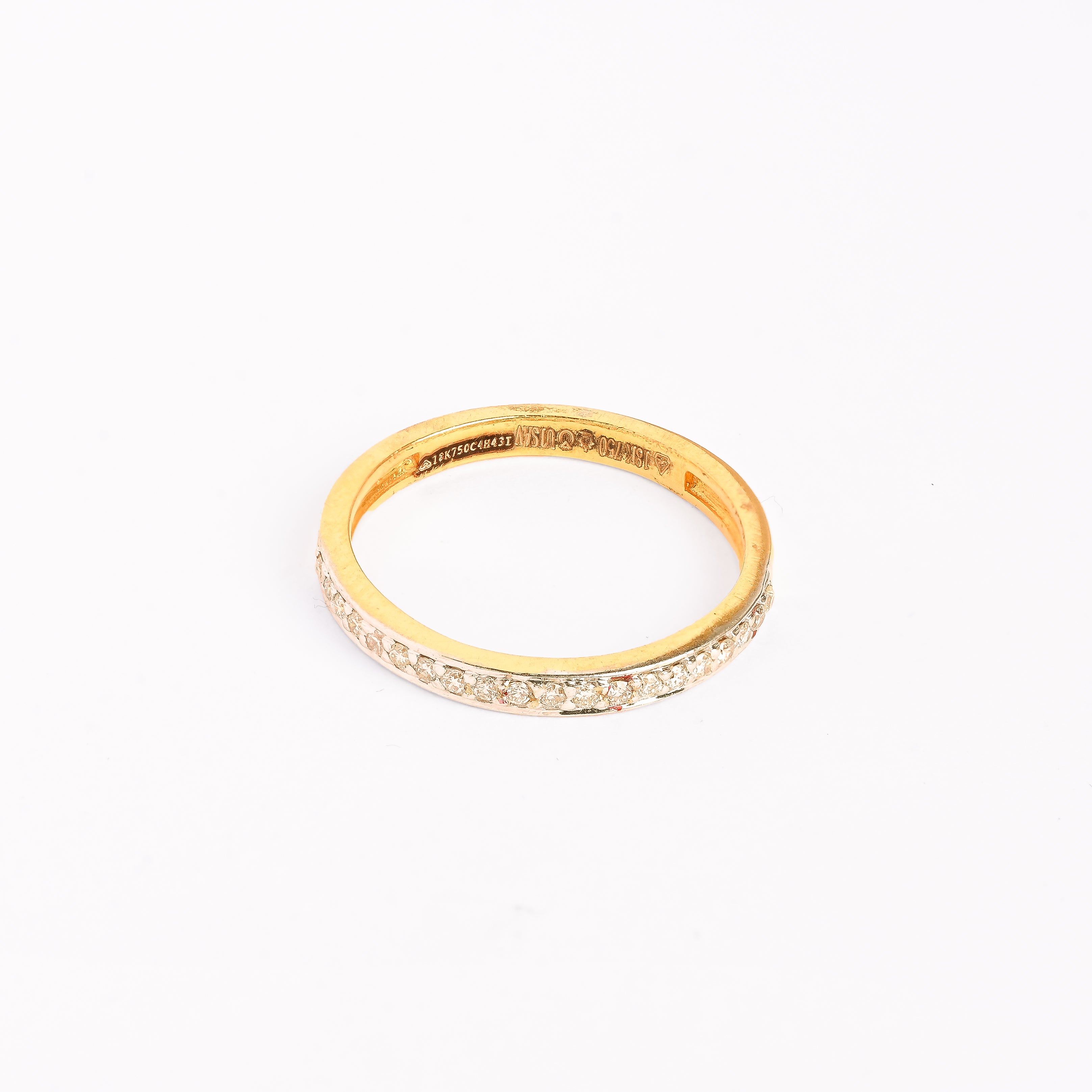 Magic Classic Diamond Studded Round Ring