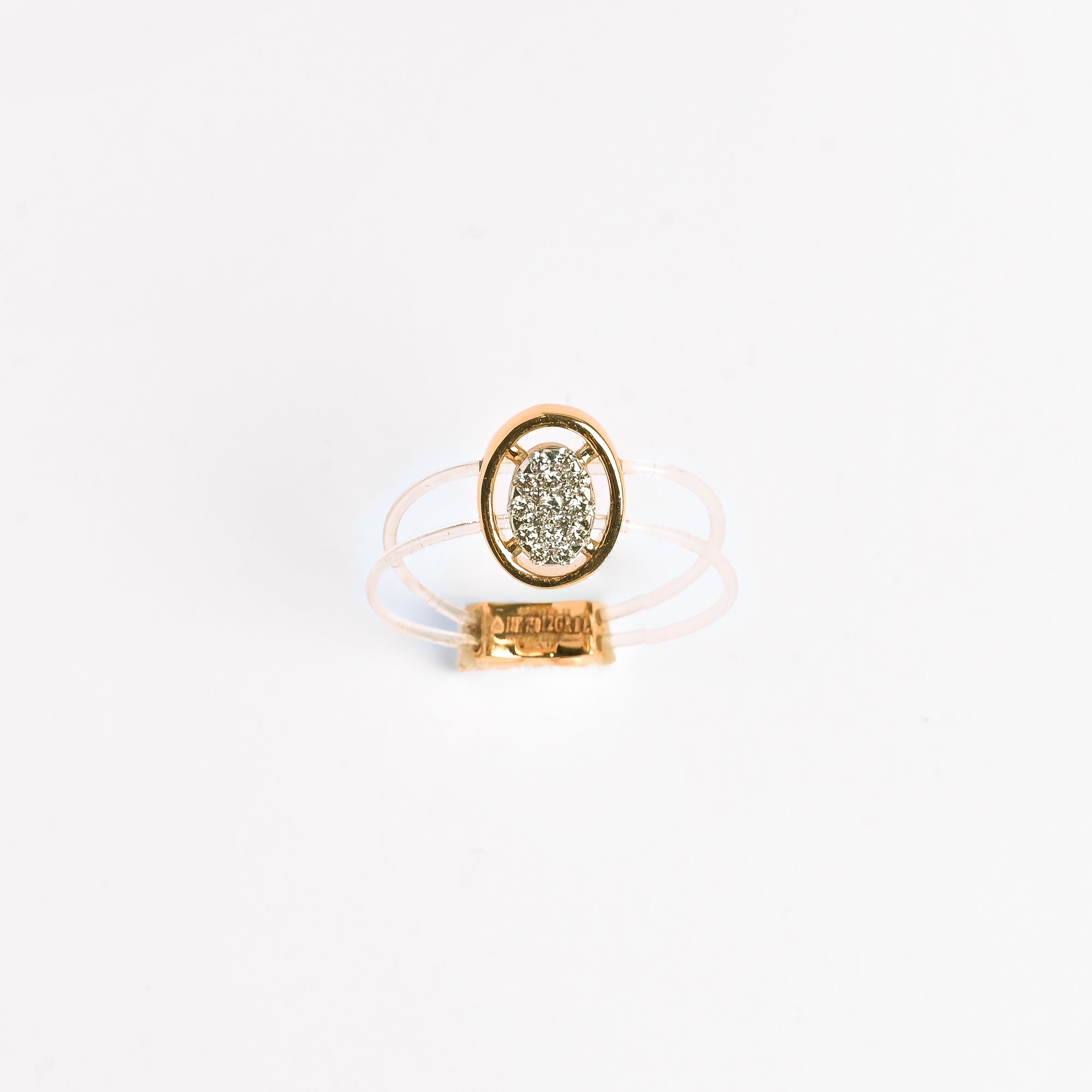 Magic Fancy Stunning Oval Diamond Ring