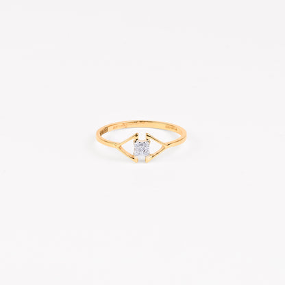 Magic Geometric Sparkle Ring