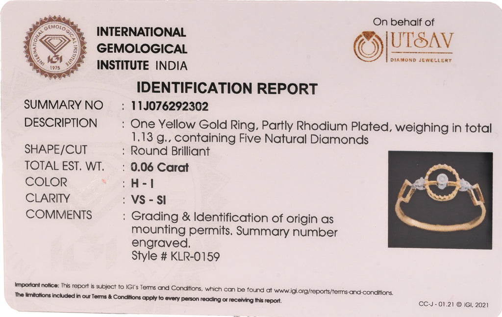 Magic Alluring Encircled Diamond Ring