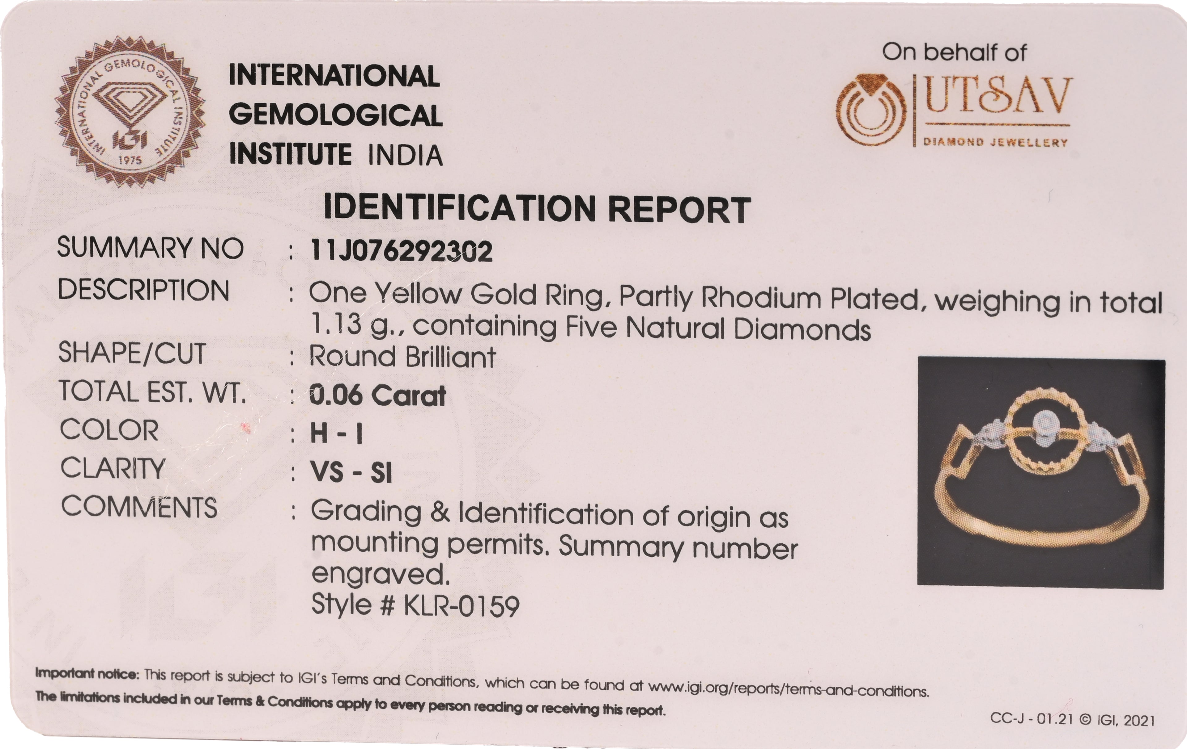 Magic Alluring Encircled Diamond Ring