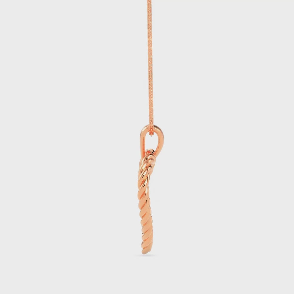 Magic Lover's Knot Valentine Love Pendant