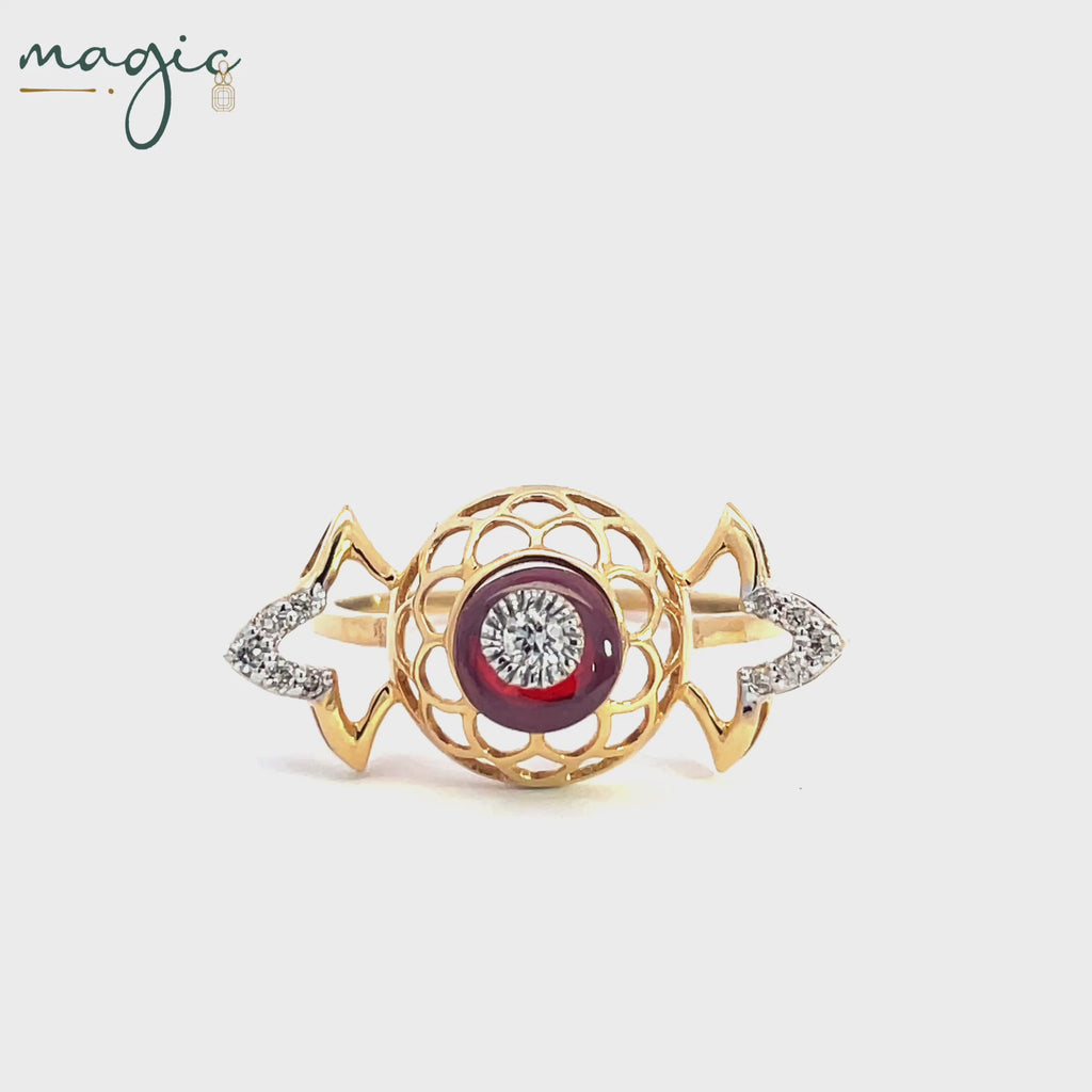 Magic Crown of Pride Gold Ring