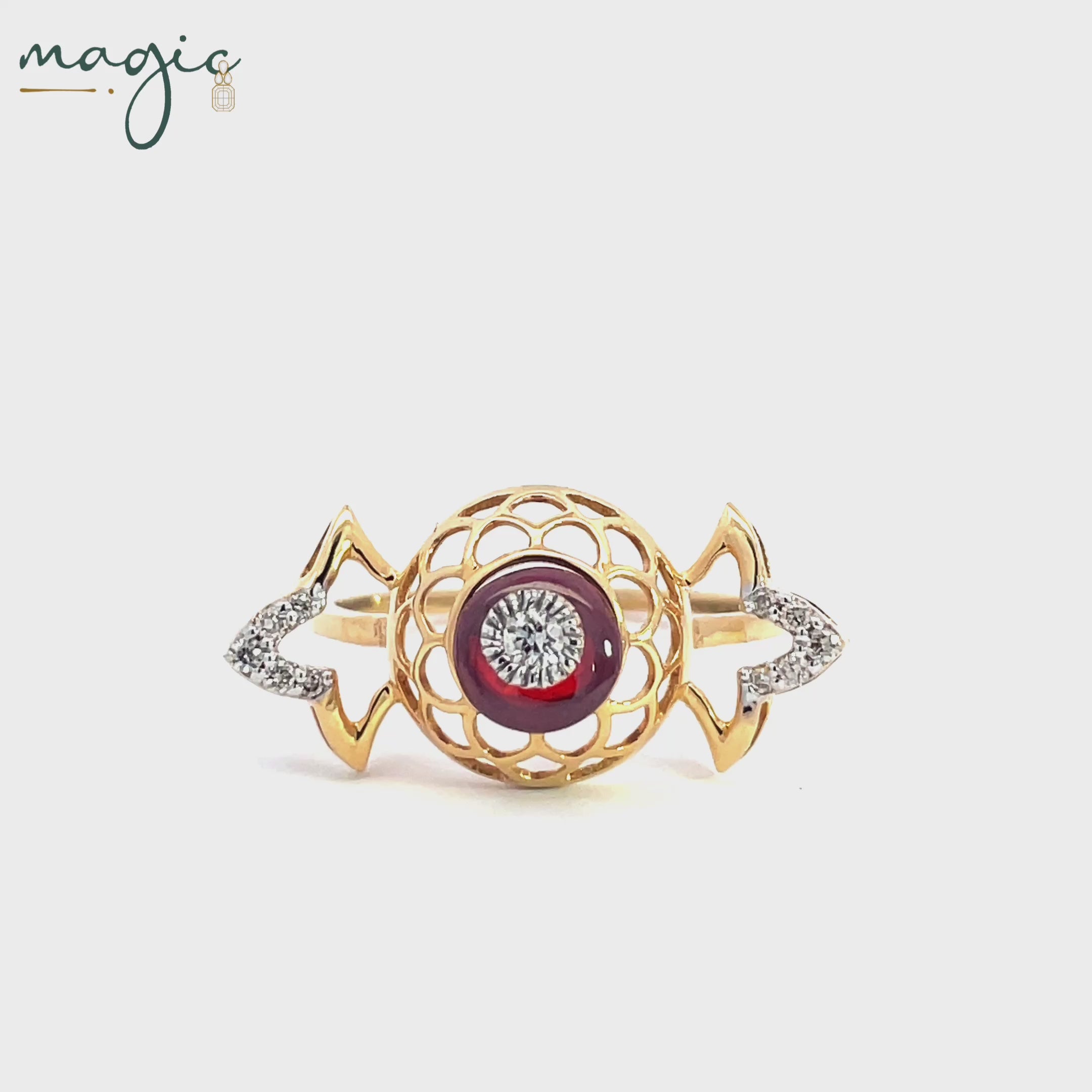Magic Crown of Pride Gold Ring