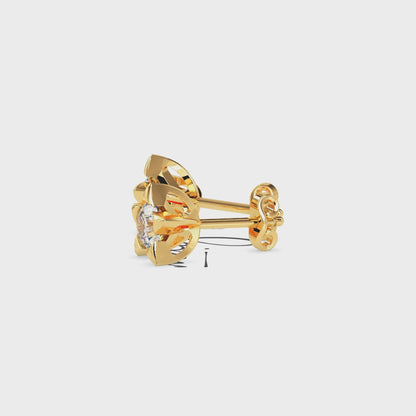 Petite Floral Studs