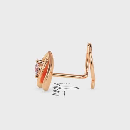 Zara Shine Ringlet nosepin