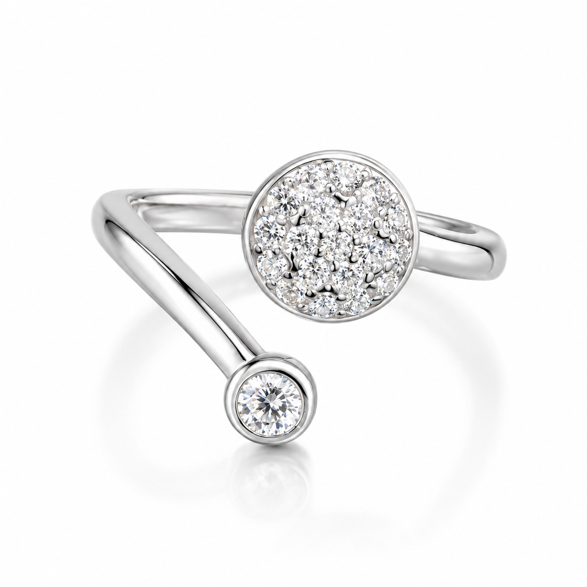 Dual drop adjustable ring