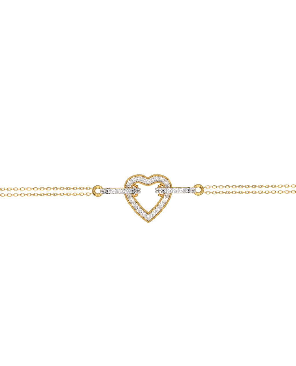Magic InterLocked Love Chain Bracelet