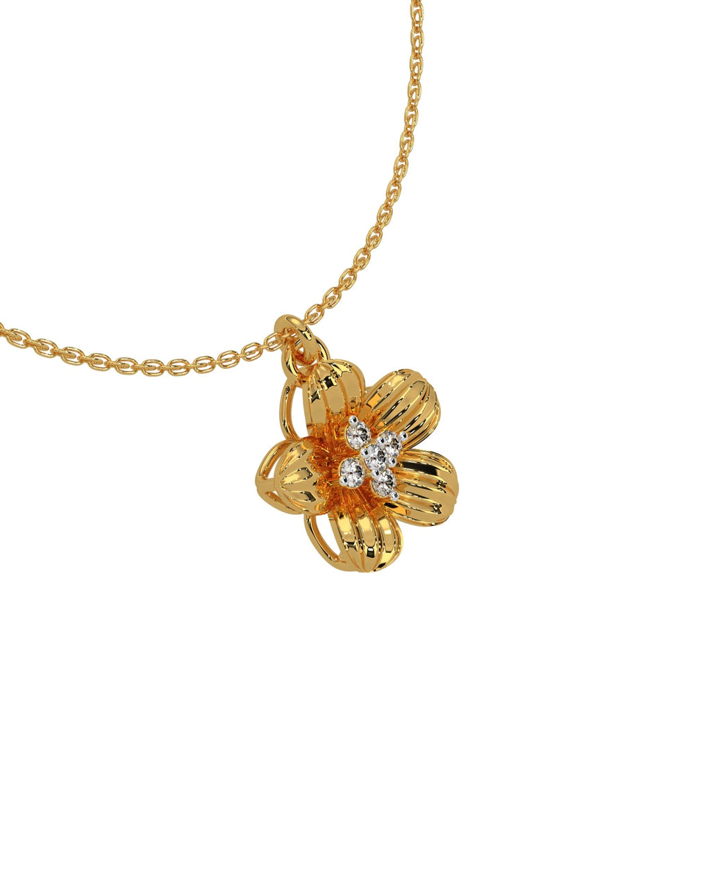 Magic Daisy Diamond Pendant
